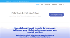 Desktop Screenshot of kursusjurnalistik.com