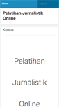 Mobile Screenshot of kursusjurnalistik.com
